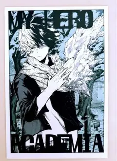 ヒロアカ展　缶入りポストカード　轟焦凍