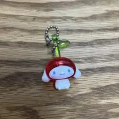 サンリオ ガチャガチャ なかよしさくらんぼ スイング　シナモロール キーホルダー