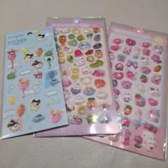 たまごっちキラふわシールとぷっくりシールセット