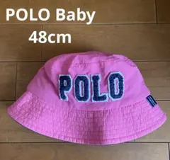 POLO Baby バケットハット ピンク 48cm