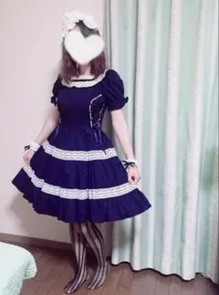 【匿名配送】ゴスロリワンピース