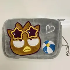 【新品未使用】しまむら サンリオ　マルチティッシュケース　日焼け　ばつ丸 ポーチ