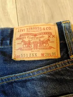 90’s LEVI'S 551ZXX デニム W28L36　米国バレンシア製