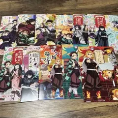 鬼滅の刃　銀だこ　スリーブ　まとめ売り　無限列車編　柱稽古編　無限城編