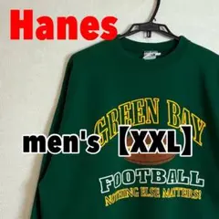 A626【Hanes】プリントトレーナー【XXL】