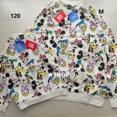 BABYDOLL ディズニー トレーナー スウェット 親子 お揃い M 120