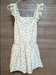 Samansa Mos2 レモン柄 ワンピース水着 スイムウェア　XLサイズ