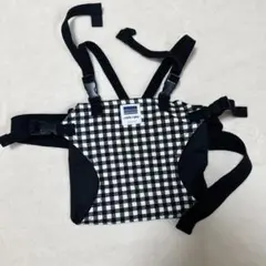 キャリフリー　チェアベルト　ギンガムチェック　黒　CARRY FREE