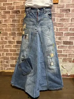 リメイクデニム ファッション