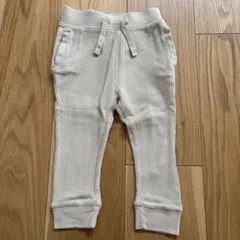 babygap ベビースウェットパンツ ワッフルパンツ　18-24ヶ月 クリーム