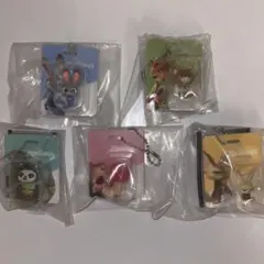 ズートピア ブリスターチャームコレクション 全５種 コンプセット