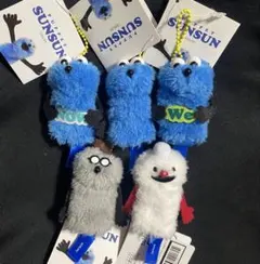 パペットスンスン　フィンガーマスコット全5種セット