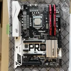 ASRock H270 Pro+ i5-7600K + 4GB×2枚