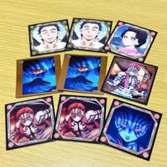 鬼滅の刃 シール烈伝5 猗窩座 恋雪 慶蔵 スペシャルシール 9枚セット