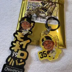 福岡ソフトバンクホークス モイネロ アクリルネームキーホルダー めじるしチャーム