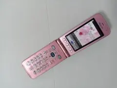 Docomo F-02J らくらくホン ピンク ネットワーク利用制限○ - メルカリ