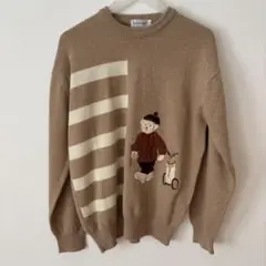 新品タグ付き　バーバリーニット 週末限定価格 BURBERRY LONDON ニットセーター M タグ付属