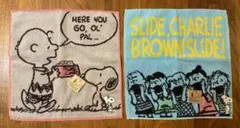 【未使用】スヌーピー タオルハンカチ（2枚セット）