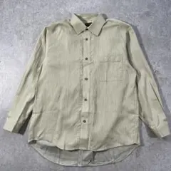 【美品】Nazareno Gabrielli ナザレノ ストライプシャツ 50