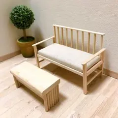 ミニチュア家具＊ソファ＆テーブルセット＊リカちゃん