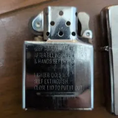 Zippo ライター 本体 ヘアライン仕上げ