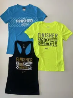 名古屋ウィメンズマラソン FINISHER Tシャツ・タンクトップ3点セット
