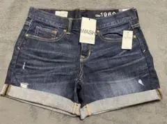 Gap 1969 ダークブルー デニムショートパンツ