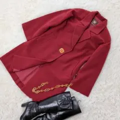 USA発❗️希少【アン・クライン】ウール80％カシミヤ20% レディースコート