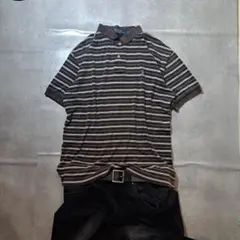 archive border polo shirt lime green a - メルカリ