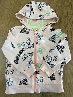 adidas グラフィックパーカー 90センチ