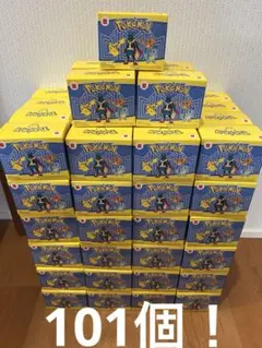 ポケモン　マクドナルド　ハッピーセット おもちゃ101個　ポケモンダンボール付き