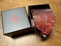 JAPAN CUP ジャパンカップ 2025 波模様 ネクタイ 赤 シルク