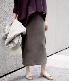 24日までの出品！IENA コーデュロイ タイトスカート