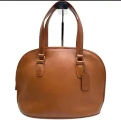 極美品　レア　COACH オールドコーチ　ハンドバッグ　USA製　ブラウン