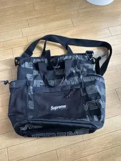 Supreme ブラック ショルダーバッグ