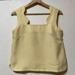 MEER. スカラップ タンクトップ イエローのサムネイル