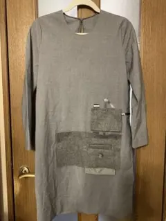 美品⭐️JNBY 七分袖、長袖ワンピース グレー 色