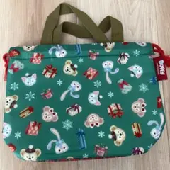ディズニーシー　ダッフィーアンドフレンズ　クリスマス　スーベニア　ランチケース