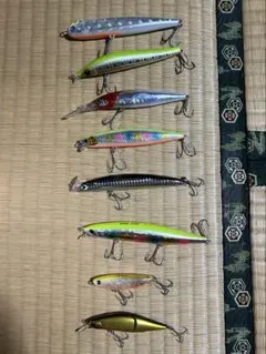 シーバスルアーまとめ売り【新品】 シーバスルアー セット シンキングペンシル 95mm 40g リップ付