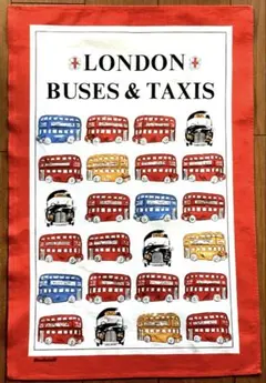 ロンドンバス&タクシー　タペストリー