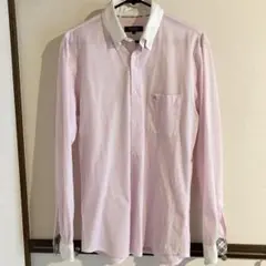 BURBERRY BLACK LABEボタンダウンシャツ　サイズM