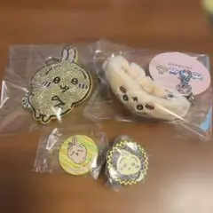 ちいかわ うさぎ キーホルダー ヘアバンド ラインストーン おやつチャーム