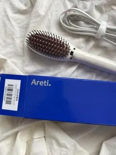 Areti ブラシヘアアイロン ホワイトのサムネイル