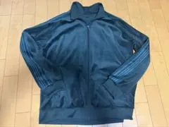 ワークマン　ベロアトラックジャケット　グリーン