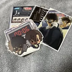 名探偵コナン メモリアルカット J賞ブロマイド&ステッカーセット 松田×萩原