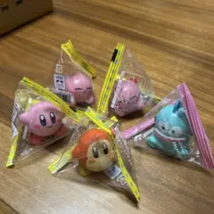 星のカービー　インテリアミニフィギュア４個　他