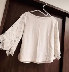 グローバルワーク　レースカットソー