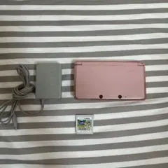 ニンテンドー3DS本体 カセット、充電器付き