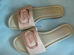 COACH コーチ サンダル フラット ペパーミントグリーンのサムネイル