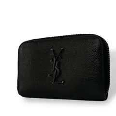 未使用品 イブサンローラン コインケース 小銭入れ レザー ブラック サンローラン SAINT LAURENT コインケース 小銭入れ 535411